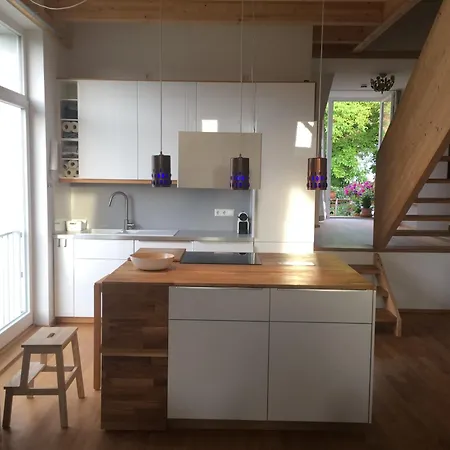 Lägenhet Loft-wohnung Mit Ausblick Und Terrasse Coburg