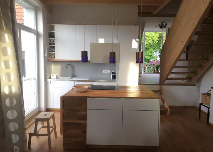 Lägenhet Loft-wohnung Mit Ausblick Und Terrasse Coburg